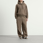 MM6 Maison Margiela Men's Logo Fleece Sweatshirt in Taupe