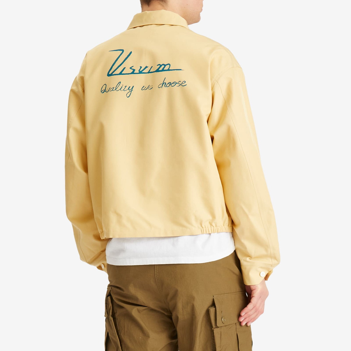 Visvim Men's Somer Twill Jacket in Gold