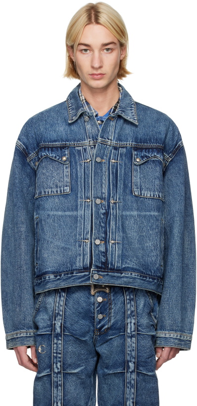 Photo: Thug Club Blue Claw Denim Jacket