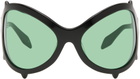 MAUSTEIN SSENSE Exclusive Black Bug Spike Sunglasses