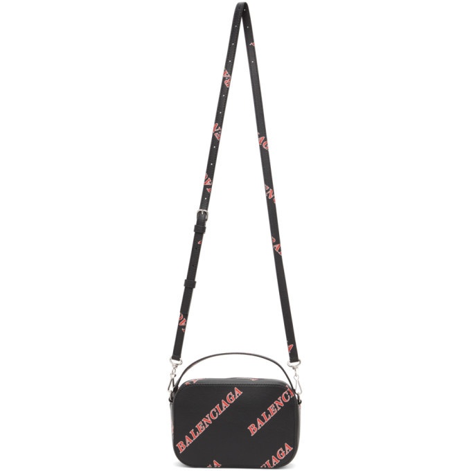 Photo: Balenciaga Black Small Sporty Logo Everyday Bag