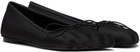 Balenciaga Black Anatomic Ballerina Flats