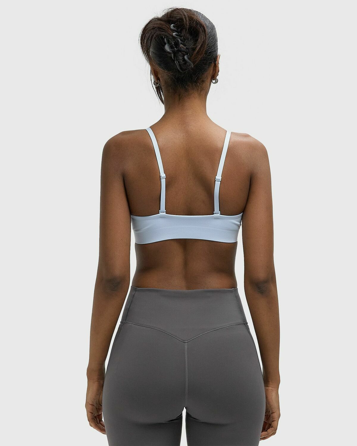 Nike DF TRIANGLE BRA Blue Womens (Sports-) Bra