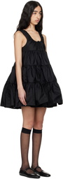 Cecilie Bahnsen Black Aino Minidress