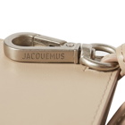 Jacquemus Men's Porte Frescu Neck Wallet in Beige