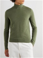 Rubinacci - Cashmere Rollneck Sweater - Green