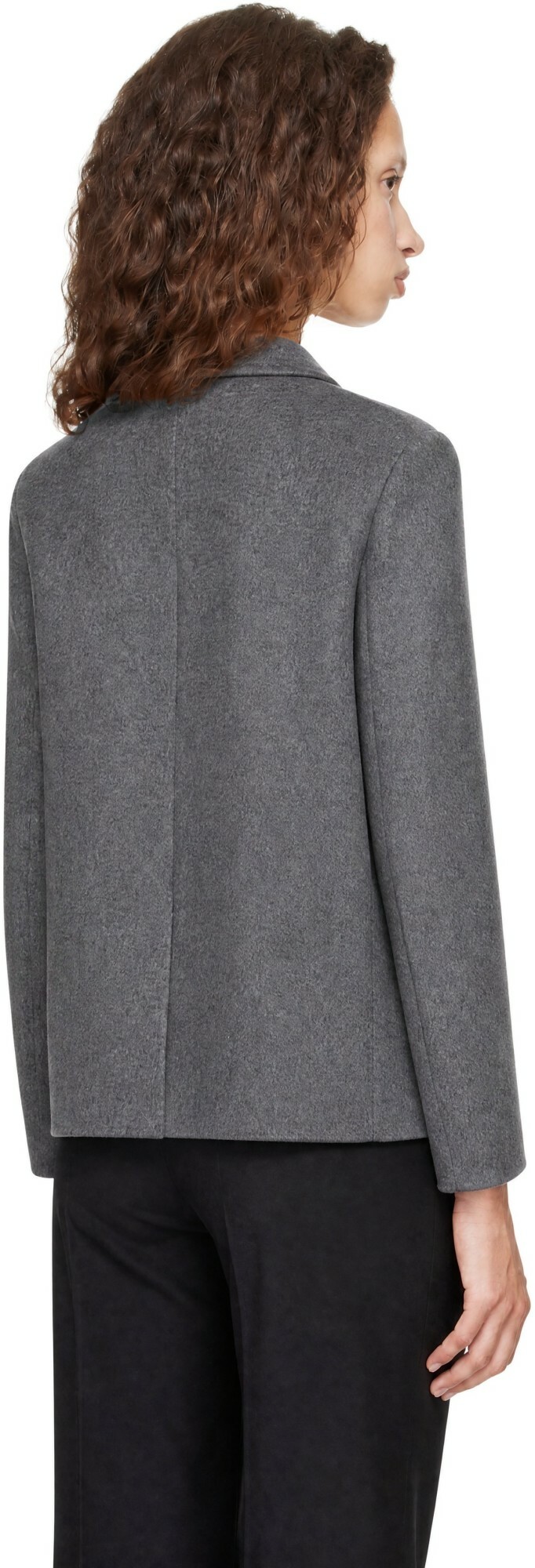 LISA YANG Gray Doublé Blazer