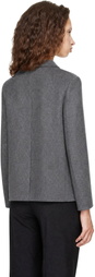 LISA YANG Gray Doublé Blazer