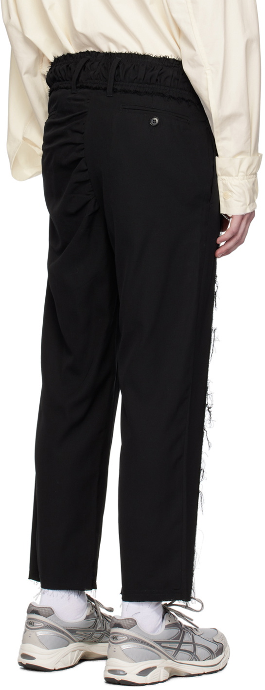 AIREI Black Shelley Trousers