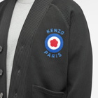 Kenzo Paris Men's Kenzo Target Cardigan in Black