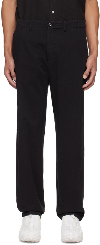 Photo: NORSE PROJECTS Black Aros Regular Trousers