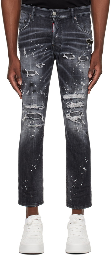 Photo: Dsquared2 Black Skater Jeans