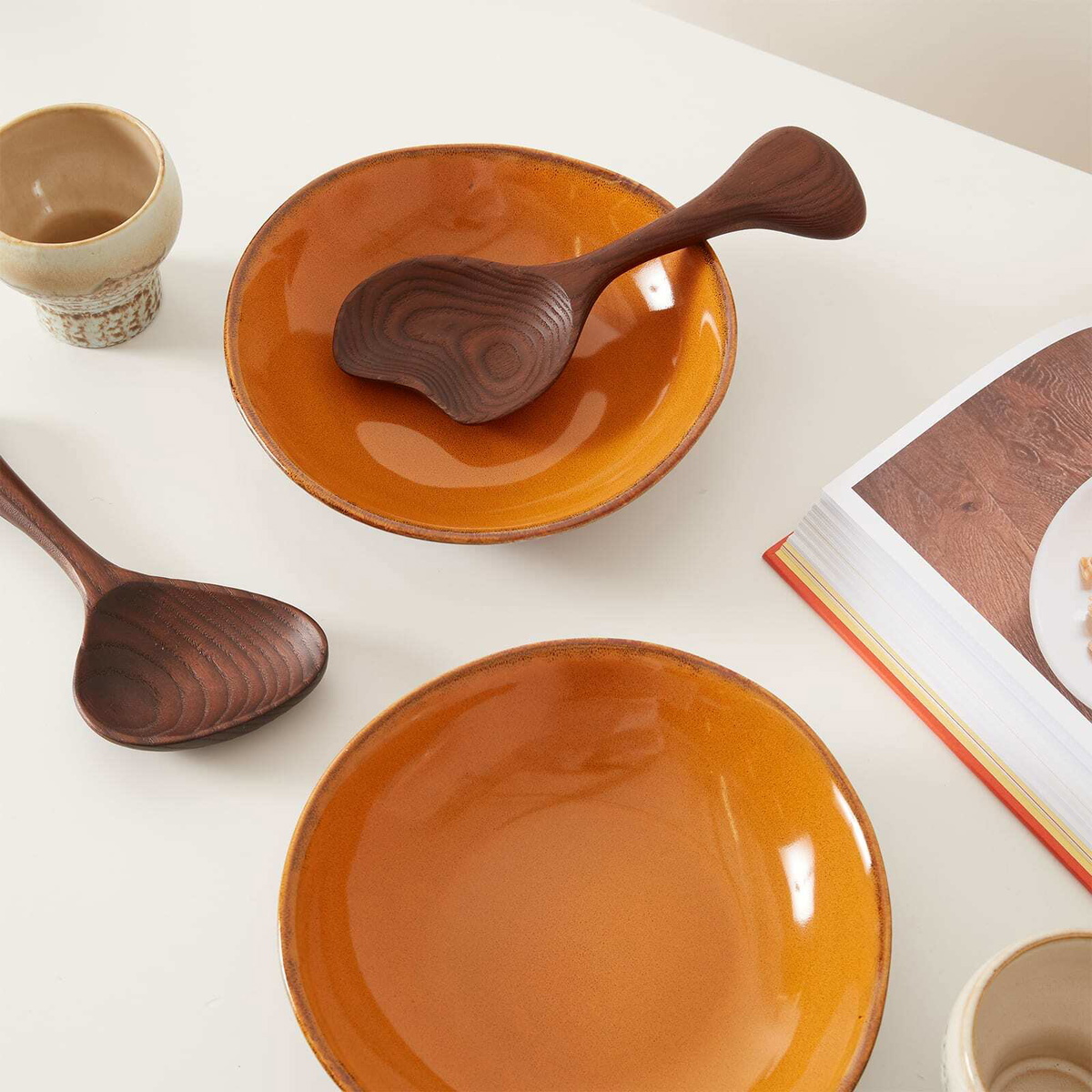 HKliving Curry Bowls - Set of 2 in Daybreak 