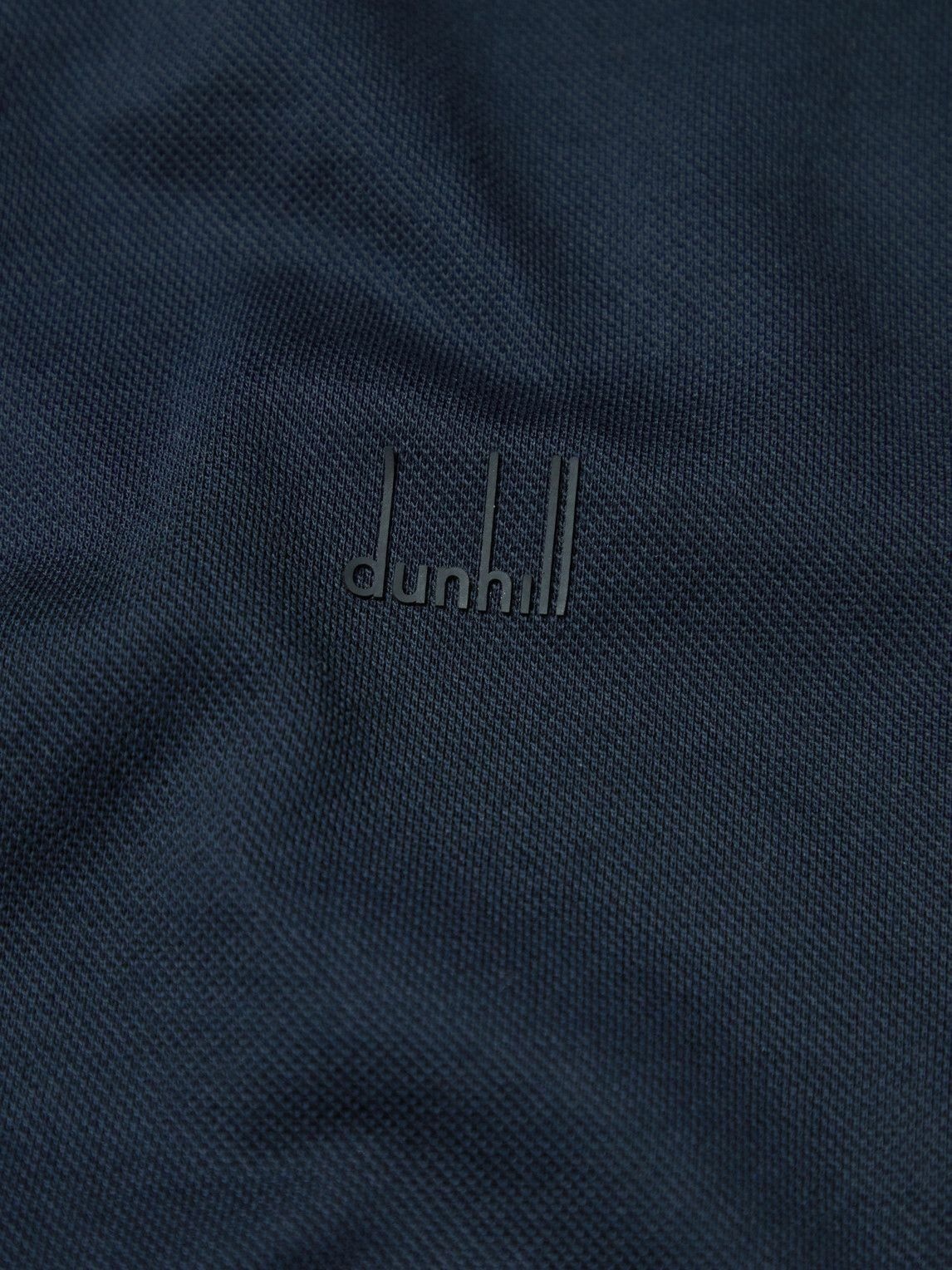 Dunhill - Cotton-Piqué Shirt - Blue Dunhill