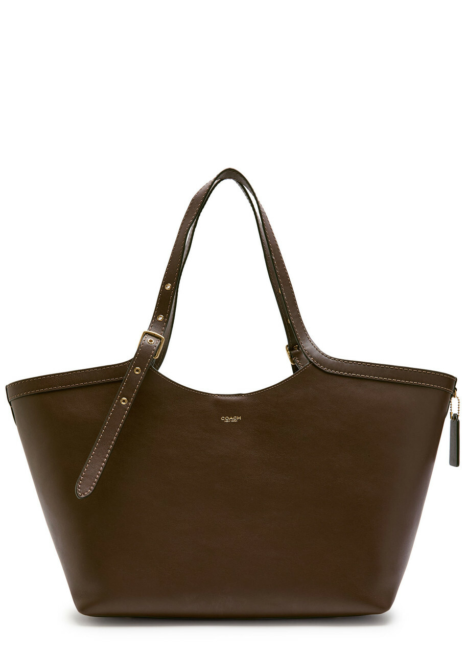 Coach Gramercy Leather Tote - Brown - One Size