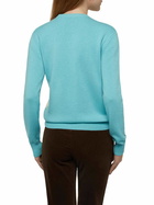 MC2 Saint Barth Light Blue Sweater New Queen With Sun Moritz Postcard Jacquard