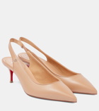 Christian Louboutin Sporty Kate Sling 55 leather slingback pumps