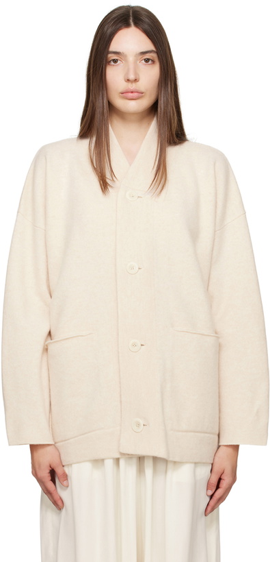 Photo: Toogood Off-White 'The Librarian' Cardigan