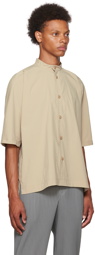 Homme Plissé Issey Miyake Beige Light 2 Shirt