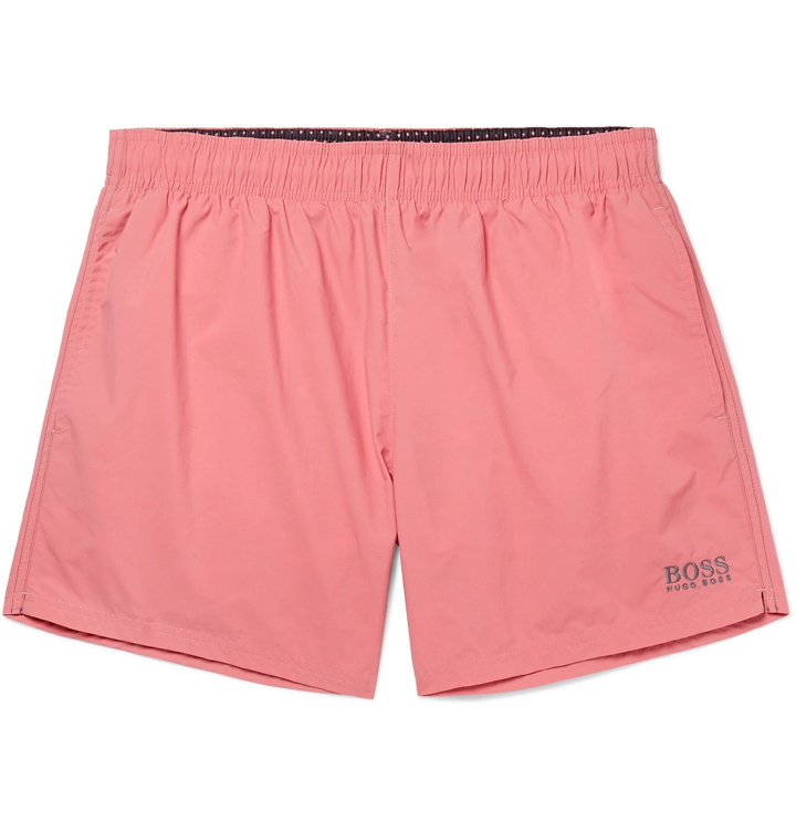 Photo: Hugo Boss - Mid-Length Swim Shorts - Pink