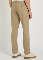 Paige Stafford Slim Tapered-leg Jersey Trousers Beige