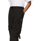 Off-White Black Nylon Cargo Pants