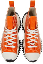 Converse Orange Run Star Motion High Sneakers