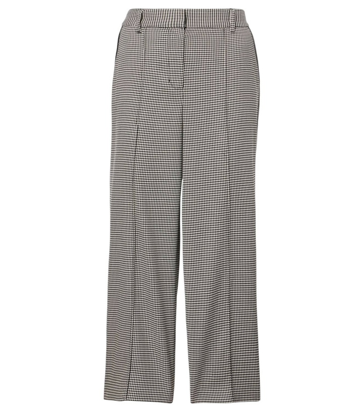 Photo: Simkhai Miki checked capri pants