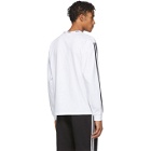 adidas Originals White Trefoil Long Sleeve T-Shirt