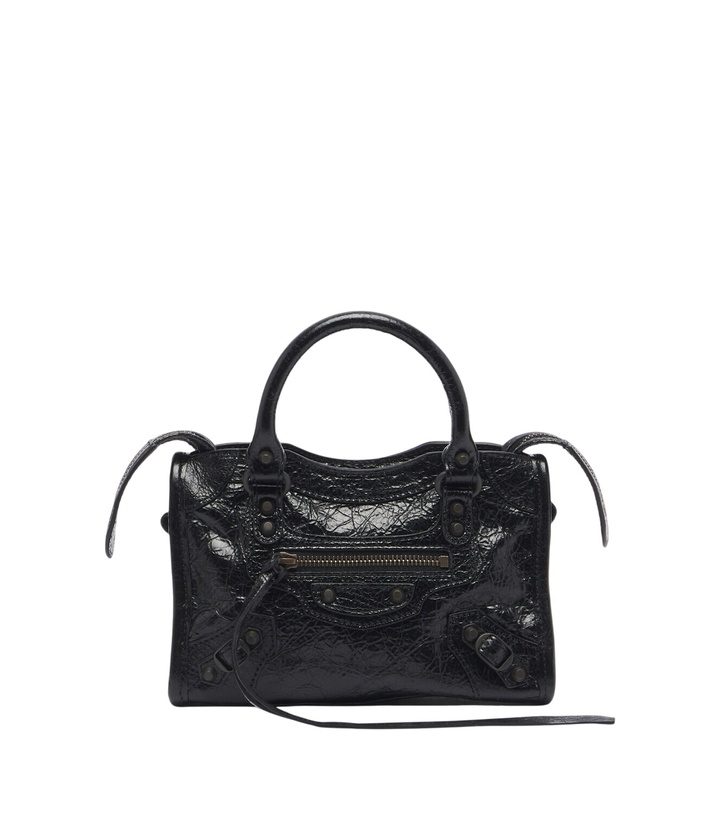 Photo: Balenciaga Le City Nano leather top-handle bag