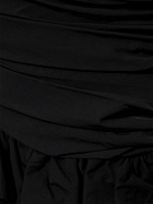AREA - Ruffled Nylon Mini Skirt