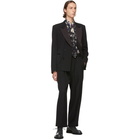 Dries Van Noten Black Berendt Tuxedo Blazer