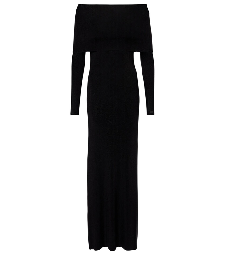 Photo: Balenciaga Off-shoulder maxi dress