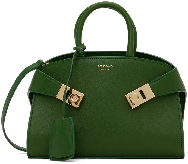 Photo: Ferragamo Green Hug Mini Bag