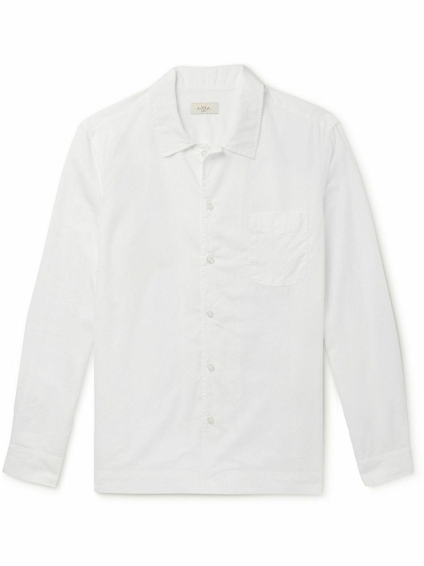 Photo: Altea - Harris Lyocell and Cotton-Blend Shirt - White
