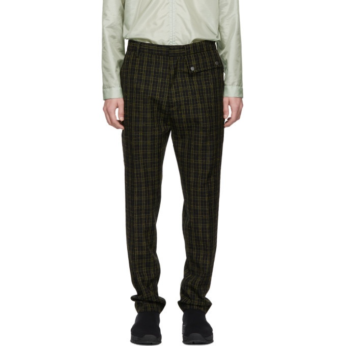 Photo: CMMN SWDN Black and Yellow Stenson Trousers