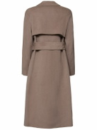 THEORY Belted Wool & Cashmere Wrap Trench Coat
