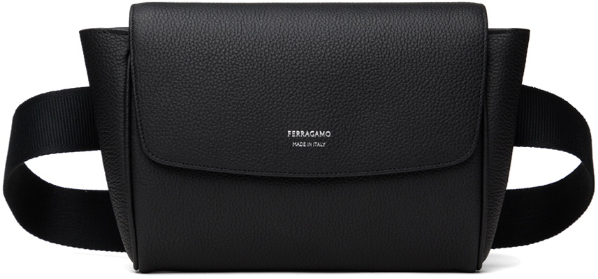 Ferragamo Black Belt Pouch