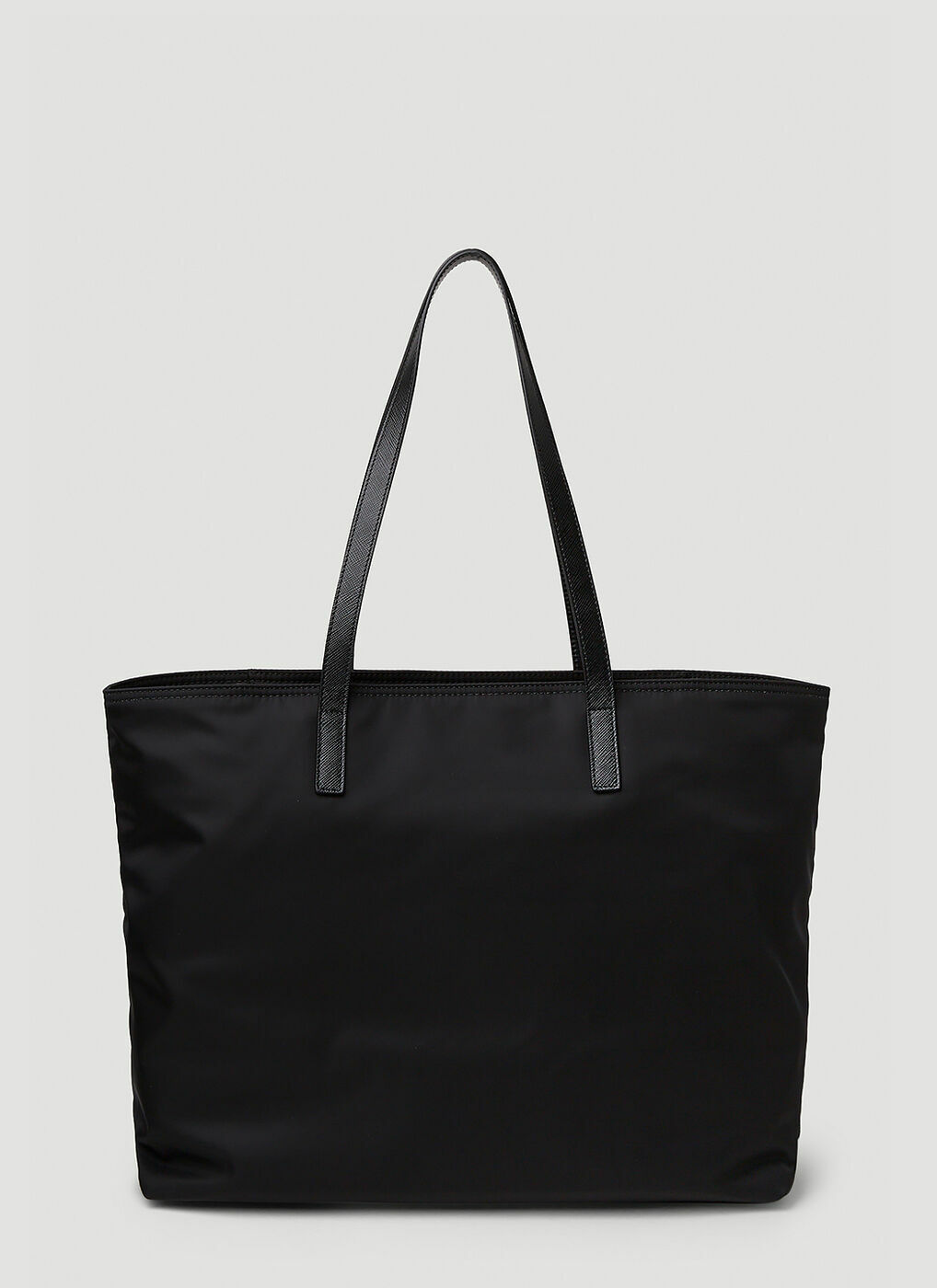 Re-Nylon Tote Bag in Black Prada