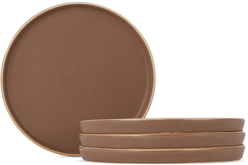 Lineage Ceramics Red Side Plate, 4 pcs