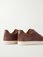 Brunello Cucinelli - Suede Sneakers - Brown