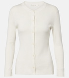 The Row Okino cotton and silk cardigan