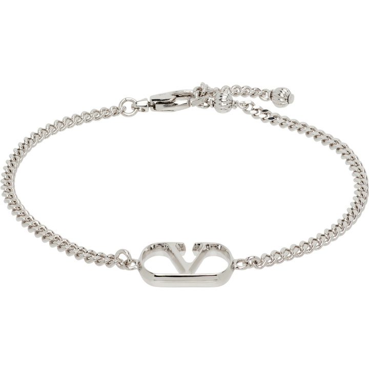 Photo: Valentino Garavani VLogo Signature Metal Bracelet