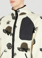 Greg Cabin Fleece Jacket in White