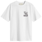 Café Mountain Men's Down Cleaning Duck T-Shirt in Natural
