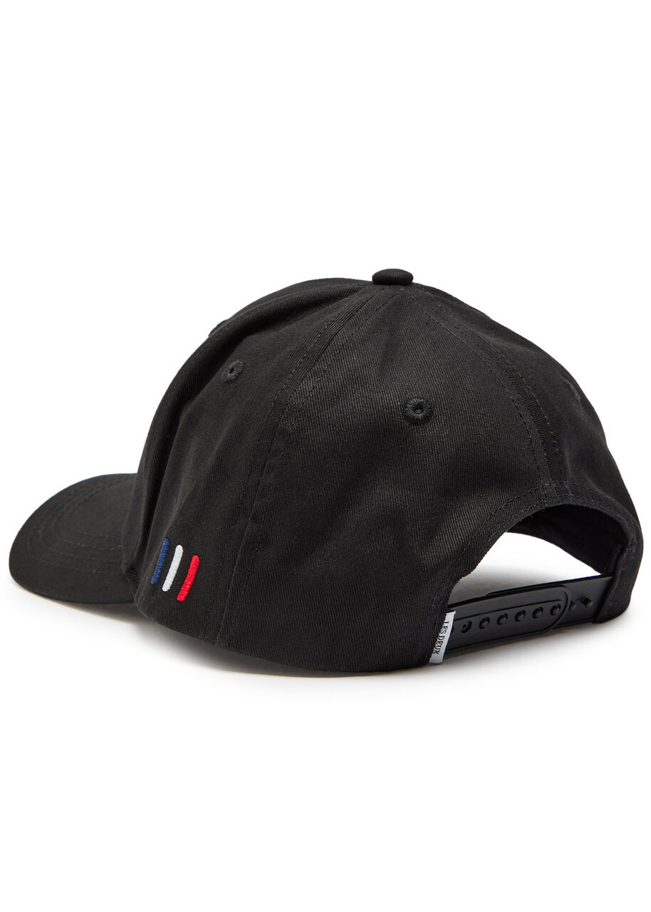 Les Deux Encore Logo-embroidered Cotton cap - Black - One Size