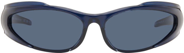 Photo: Balenciaga Blue Reverse Xpander Sunglasses
