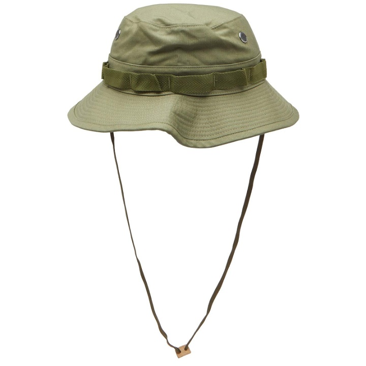 Photo: orSlow Men's US Army Jungle Hat in Army Green