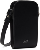 A.P.C. Black Crossbody Bag