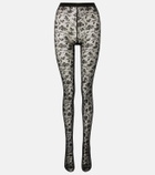 Wolford 20 floral tights
